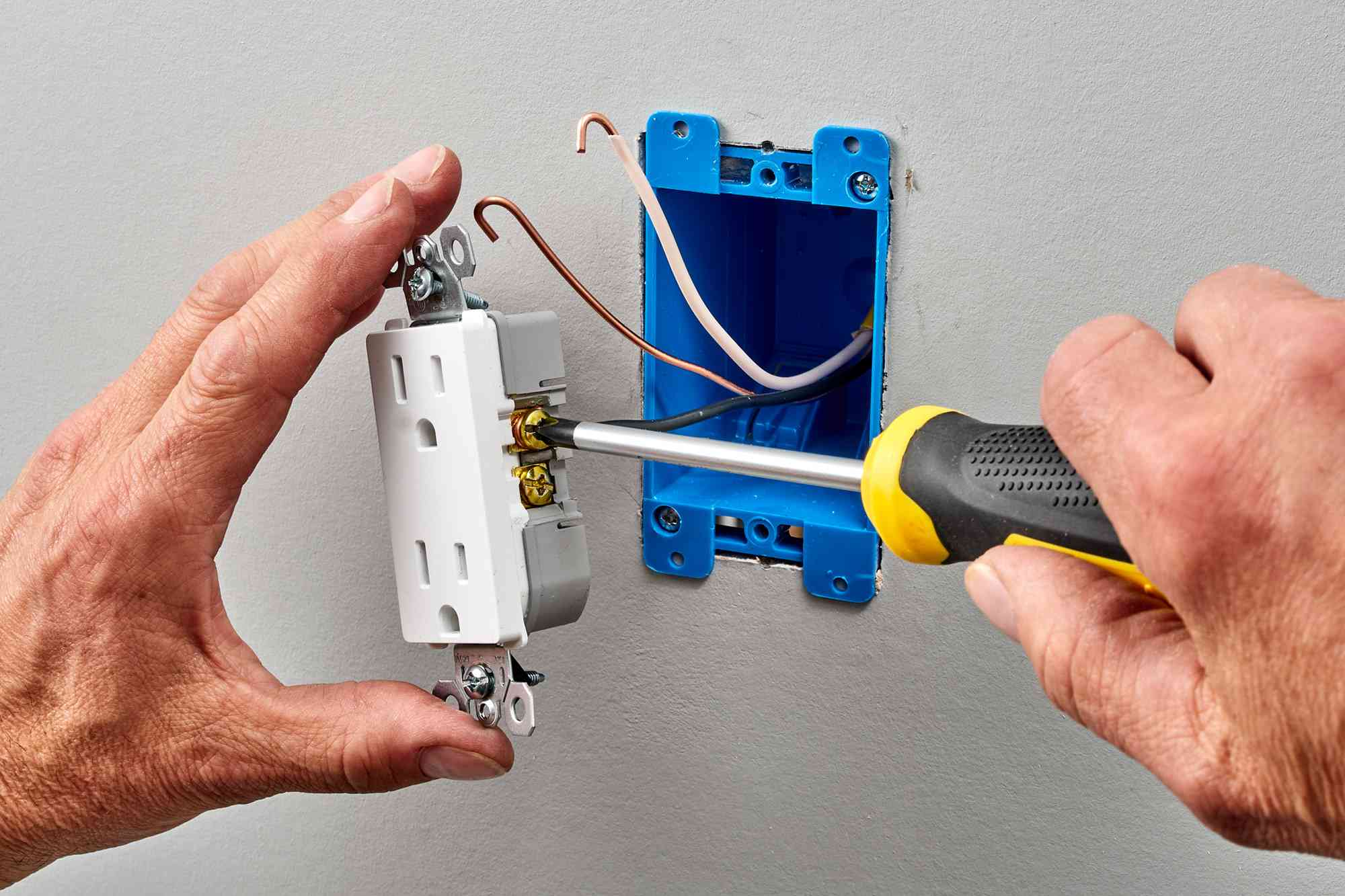Replace Light Switch & Plugs